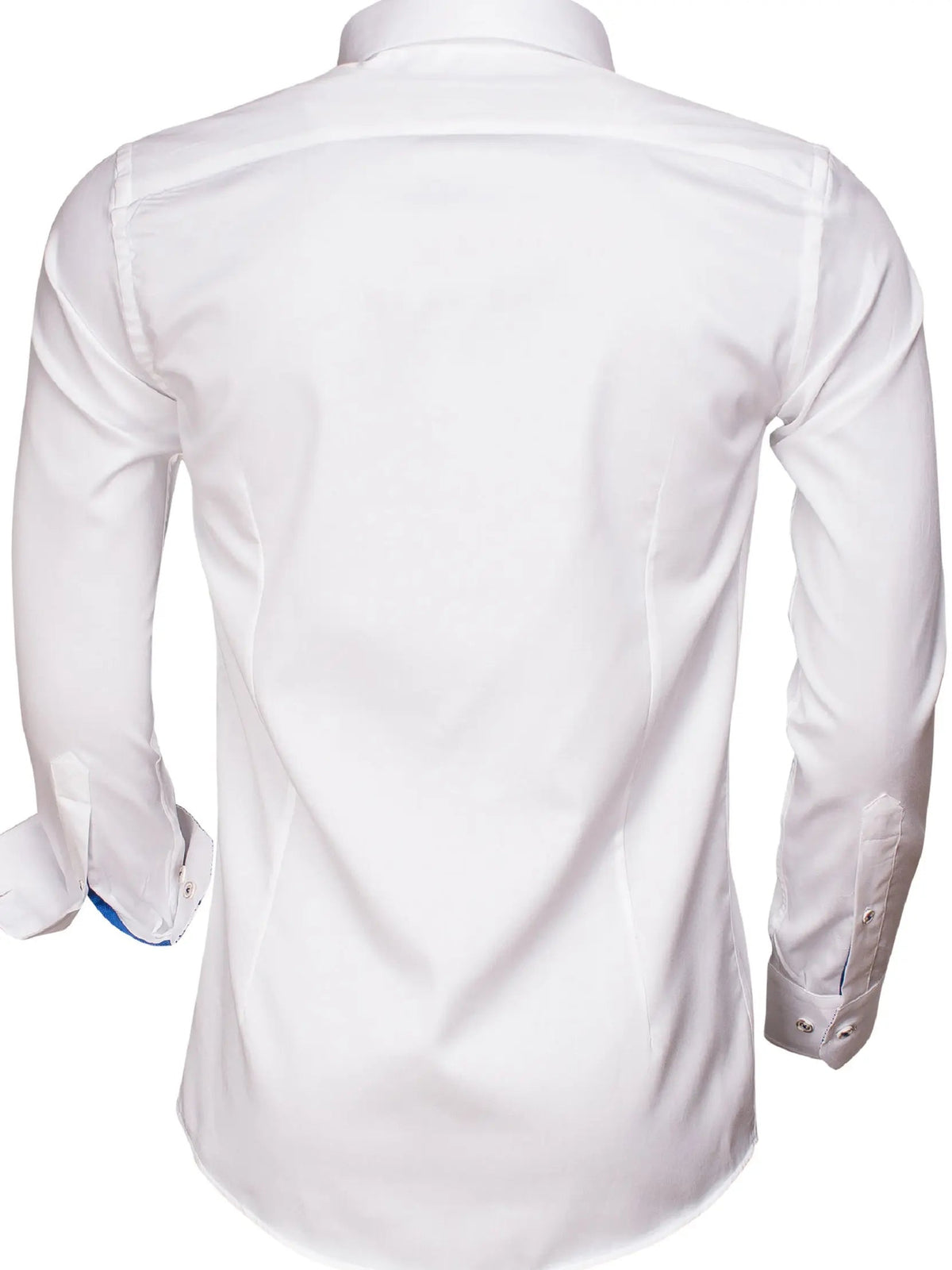 Shirt Long Sleeve 75541 Torino White 6XL