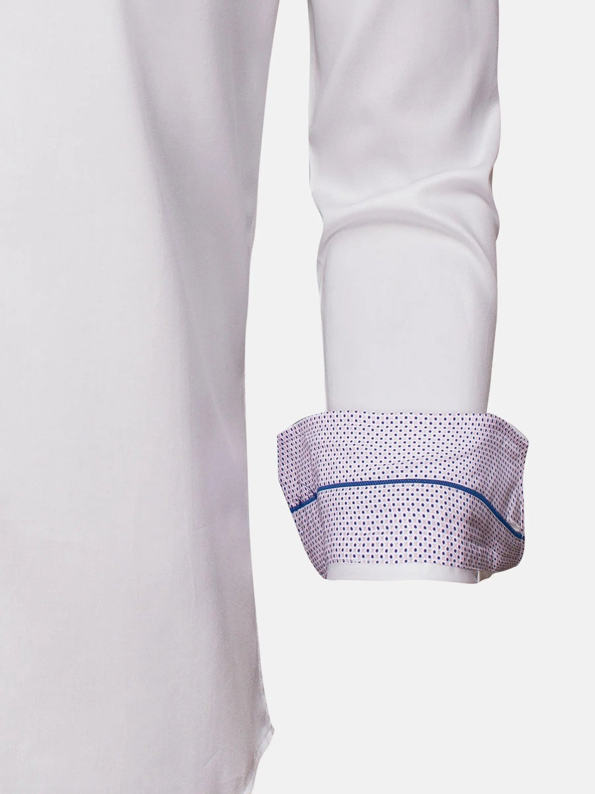 Shirt Long Sleeve 75541 Torino White 6XL
