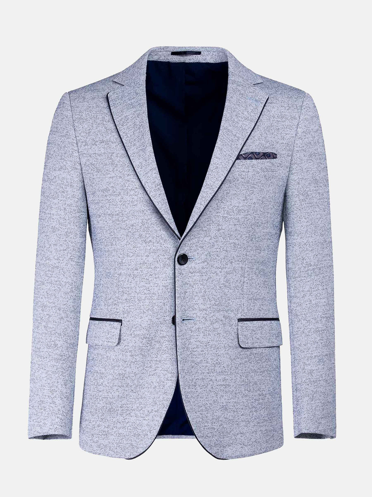 Catania Modern Fit White Navy Blazer 62