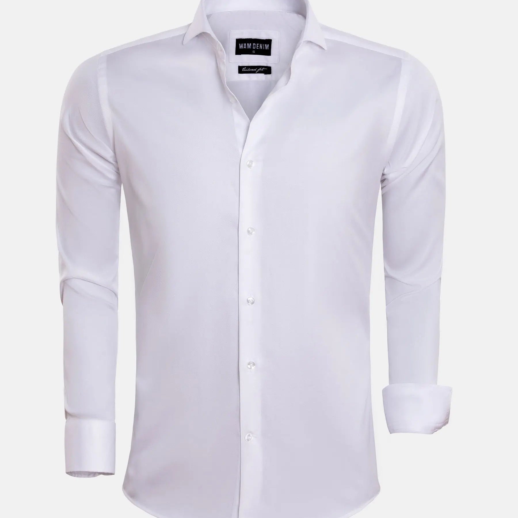 Prato White Business Shirt 6XL