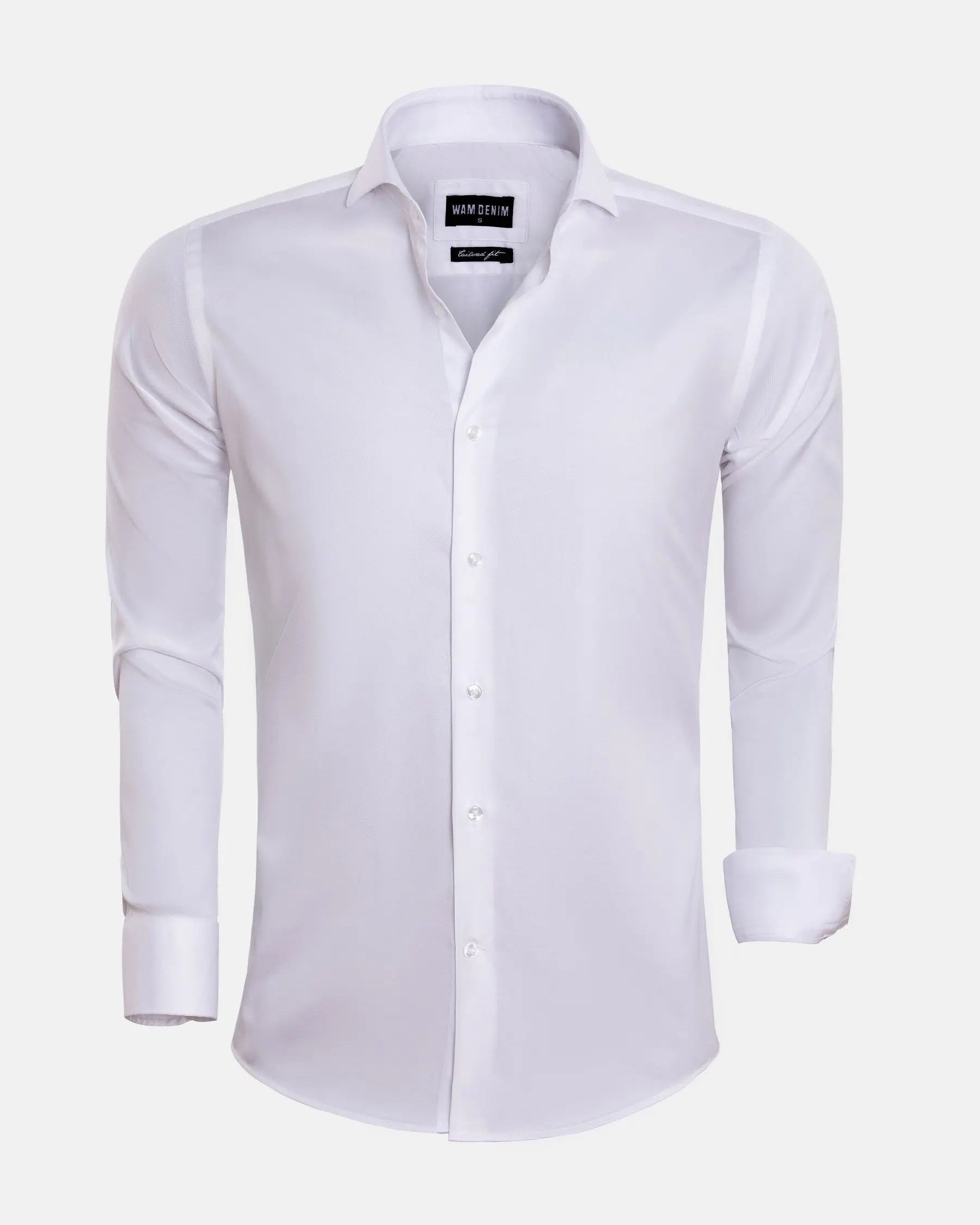 Prato White Business Shirt 6XL