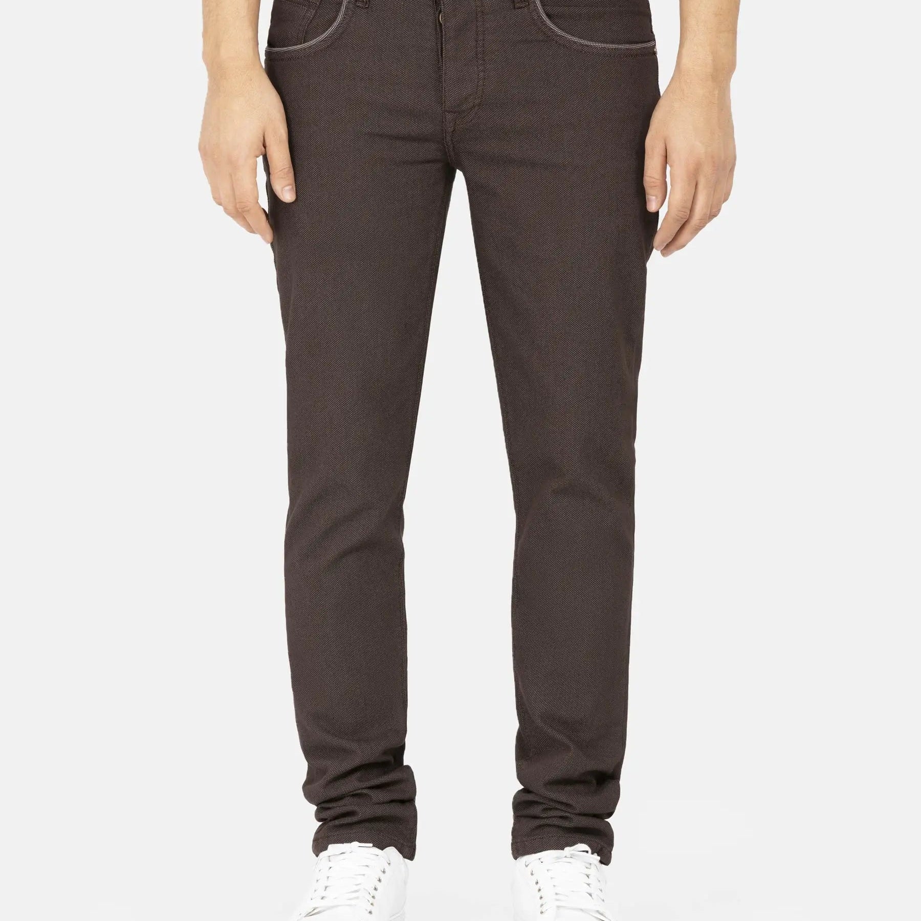 Sinai Slim Fit Brown Jeans 40-34