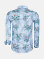Shirt L.Sleeve 65045 Dark Navy Yellow 6XL