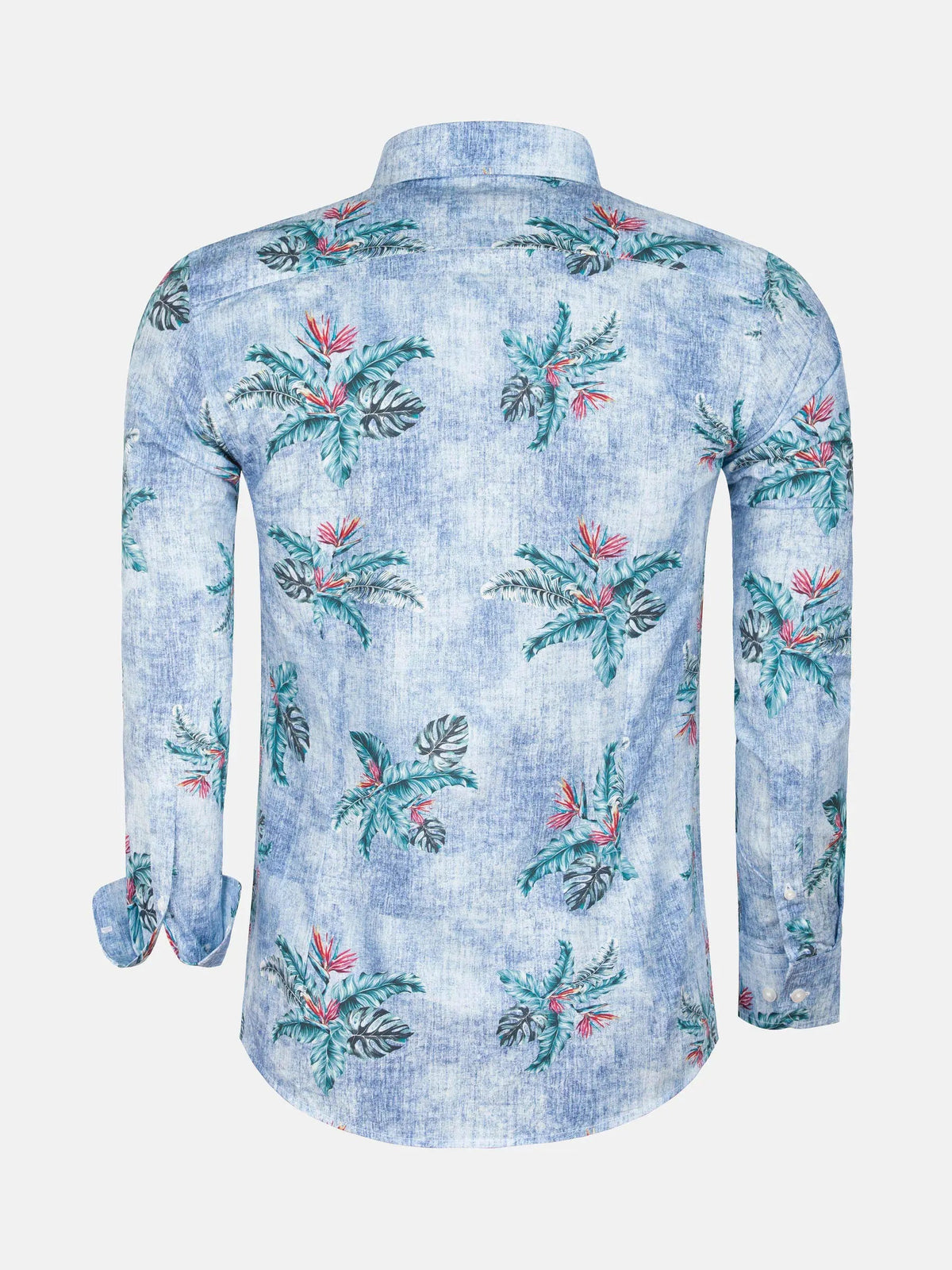 Shirt L.Sleeve 65045 Dark Navy Yellow 6XL