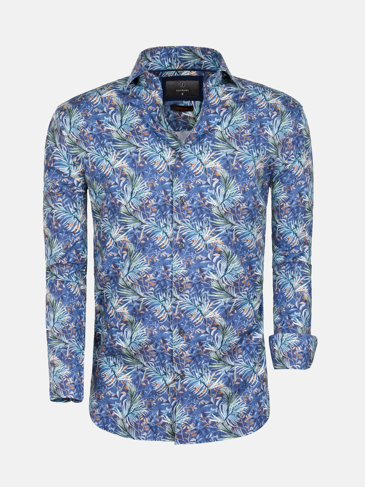 Shirt L.Sleeve 57000 Navy Blue 6XL