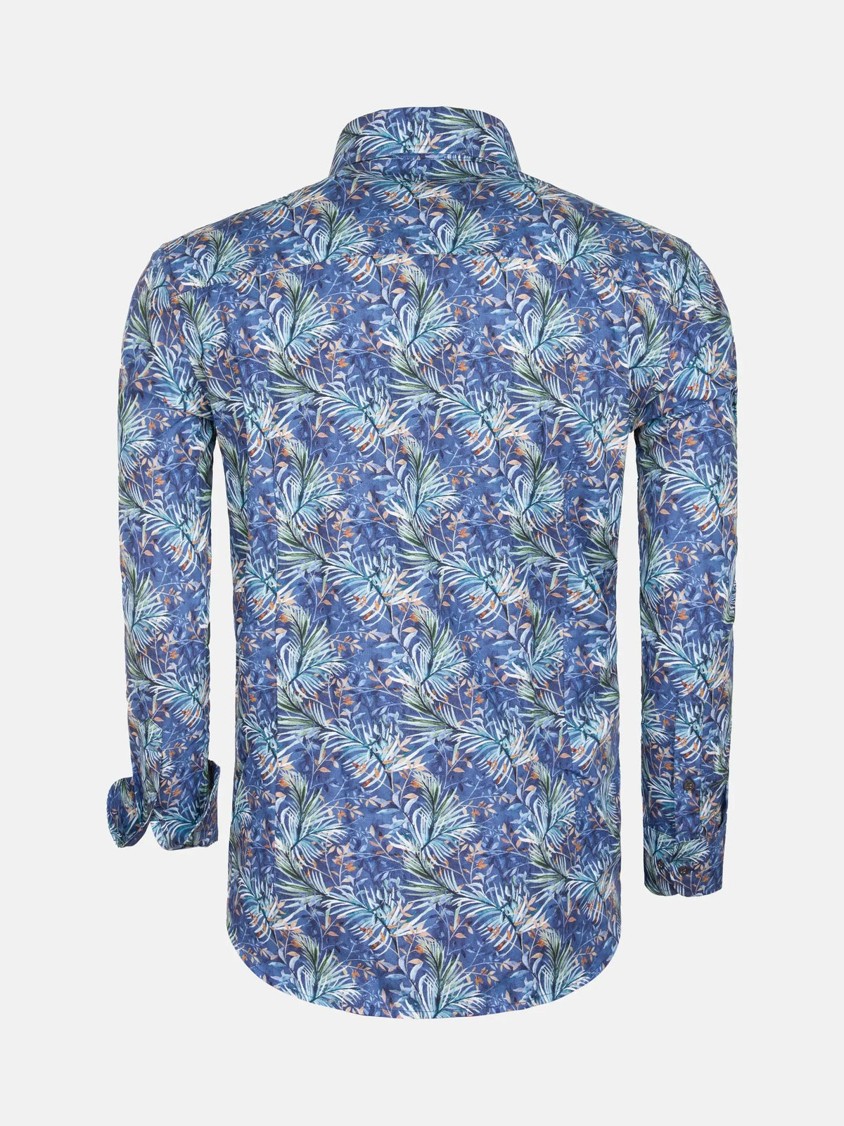 Shirt L.Sleeve 57000 Navy Blue 6XL