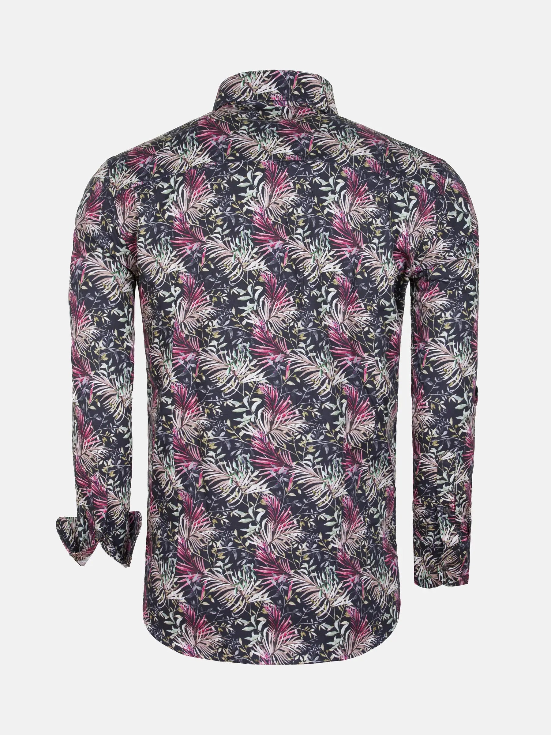 Shirt L.Sleeve 57000 Grey Yellow 6XL