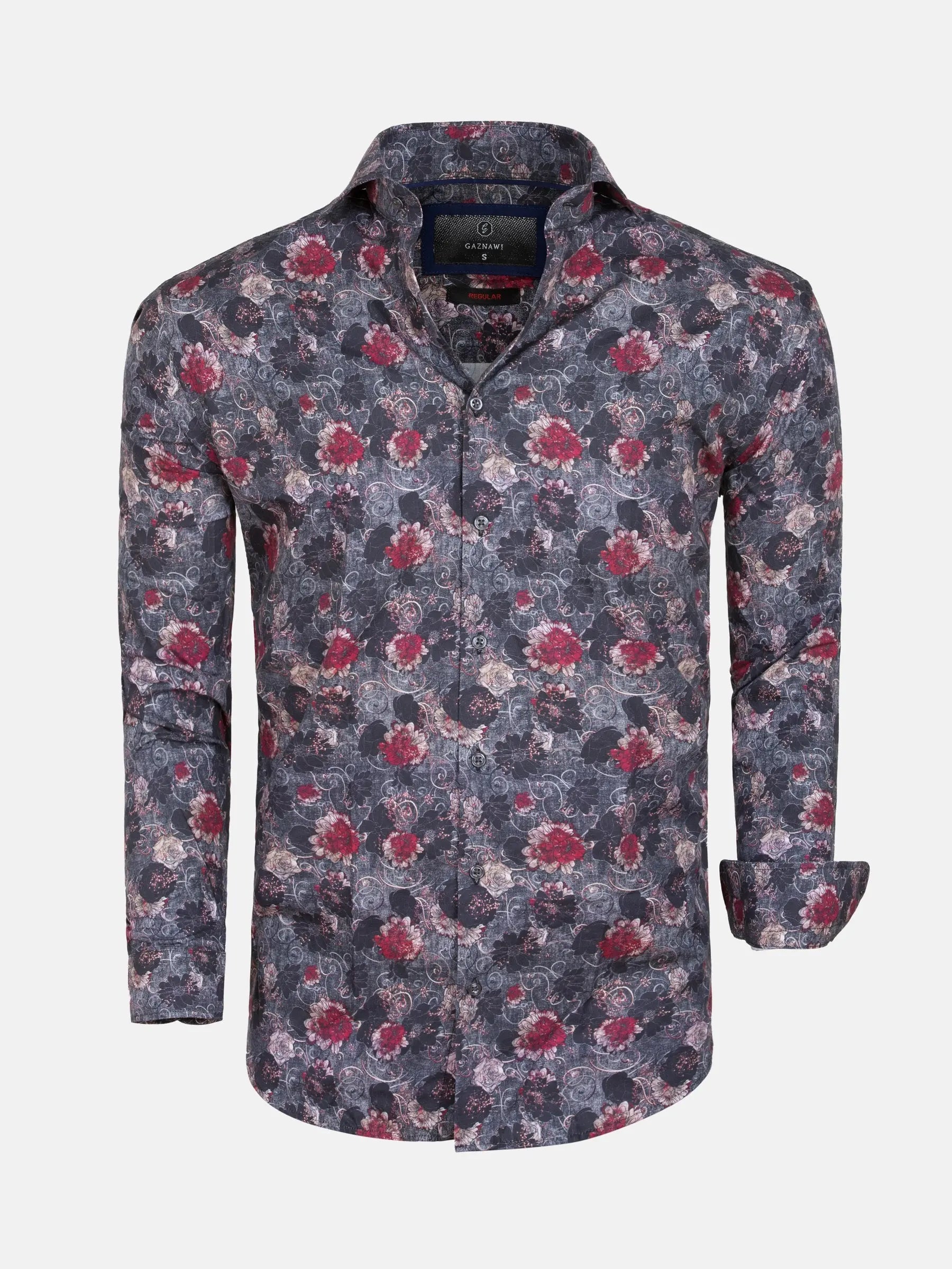 Shirt L.Sleeve 57000 Anthrite Grey 6XL