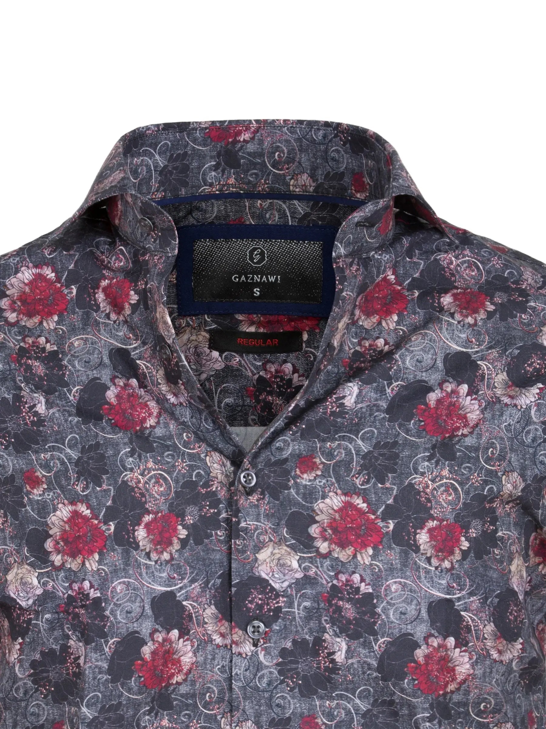 Shirt L.Sleeve 57000 Anthrite Grey 6XL