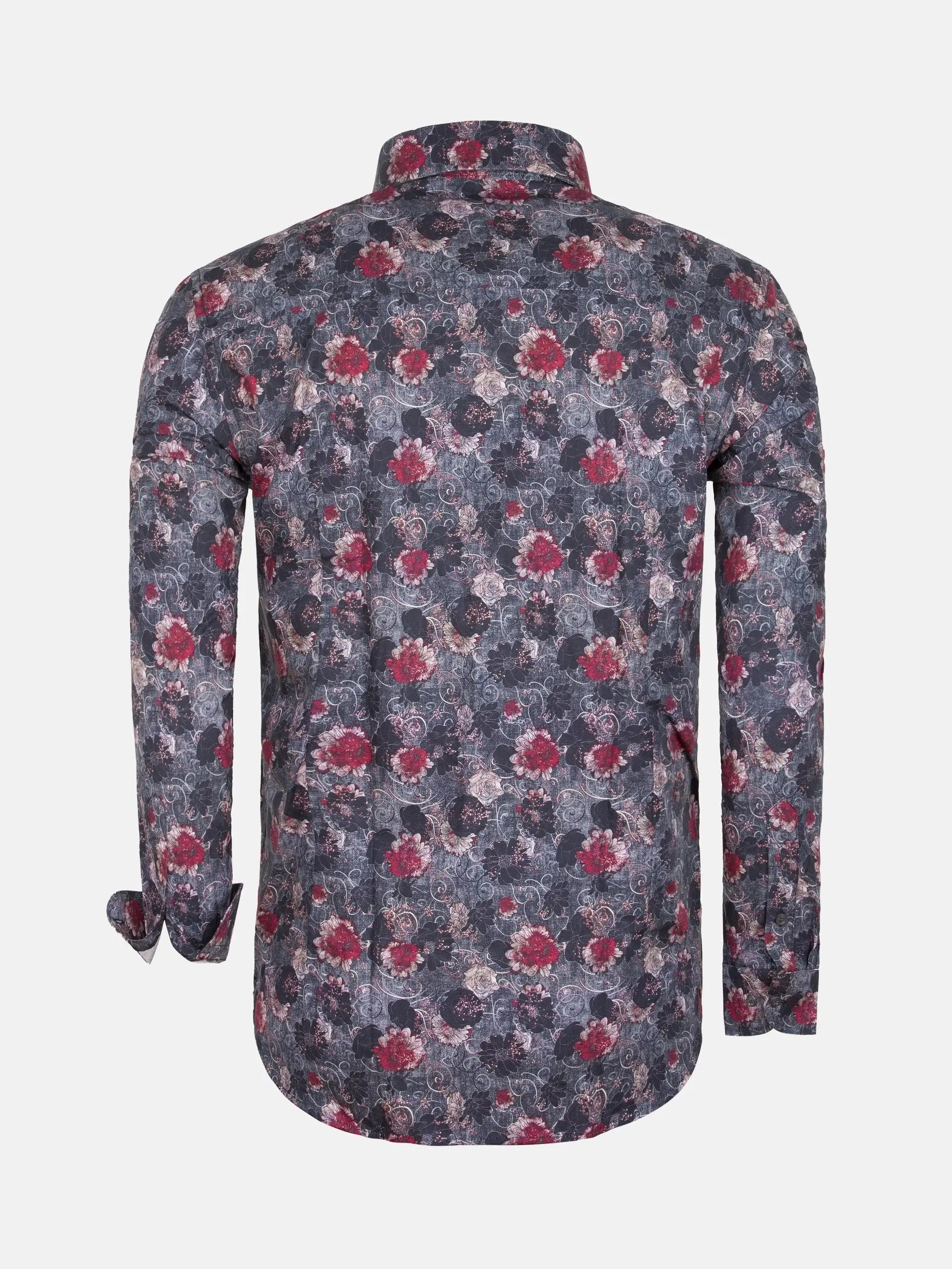 Shirt L.Sleeve 57000 Anthrite Grey 6XL
