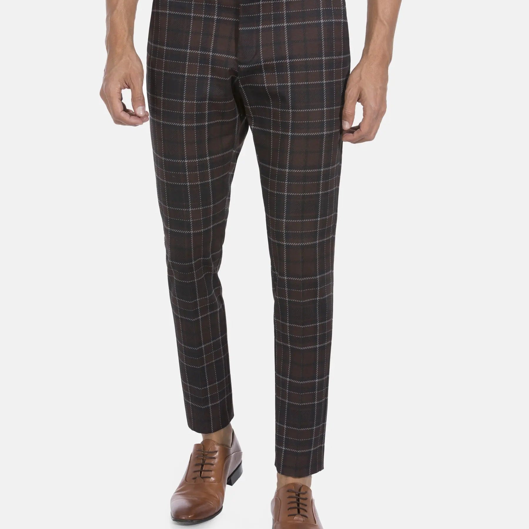 Pants 82151 Aleon Brown Navy 34-30