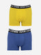 Boxer 73005 Milton Royal Blue Yellow 2XL