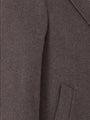 Ferras Peak Lapel Brown Trench Coat 6XL