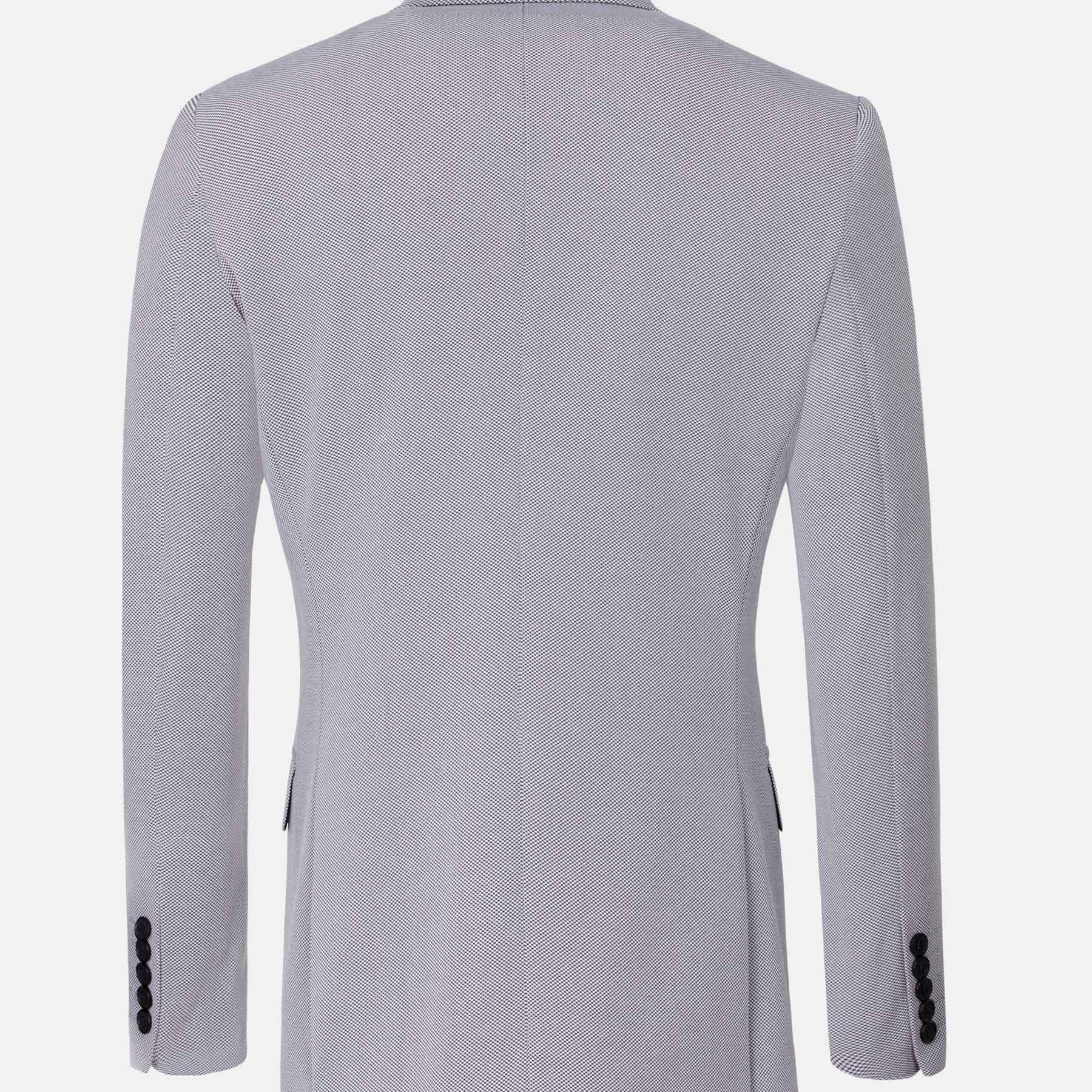 Nolan Peak Lapel Grey Blazer 60