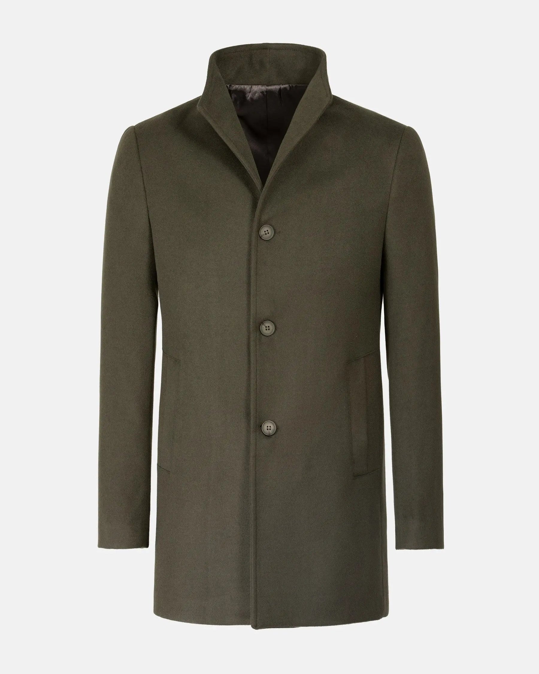 Ventana Slide Pocket Khaki Trench Coat 6XL