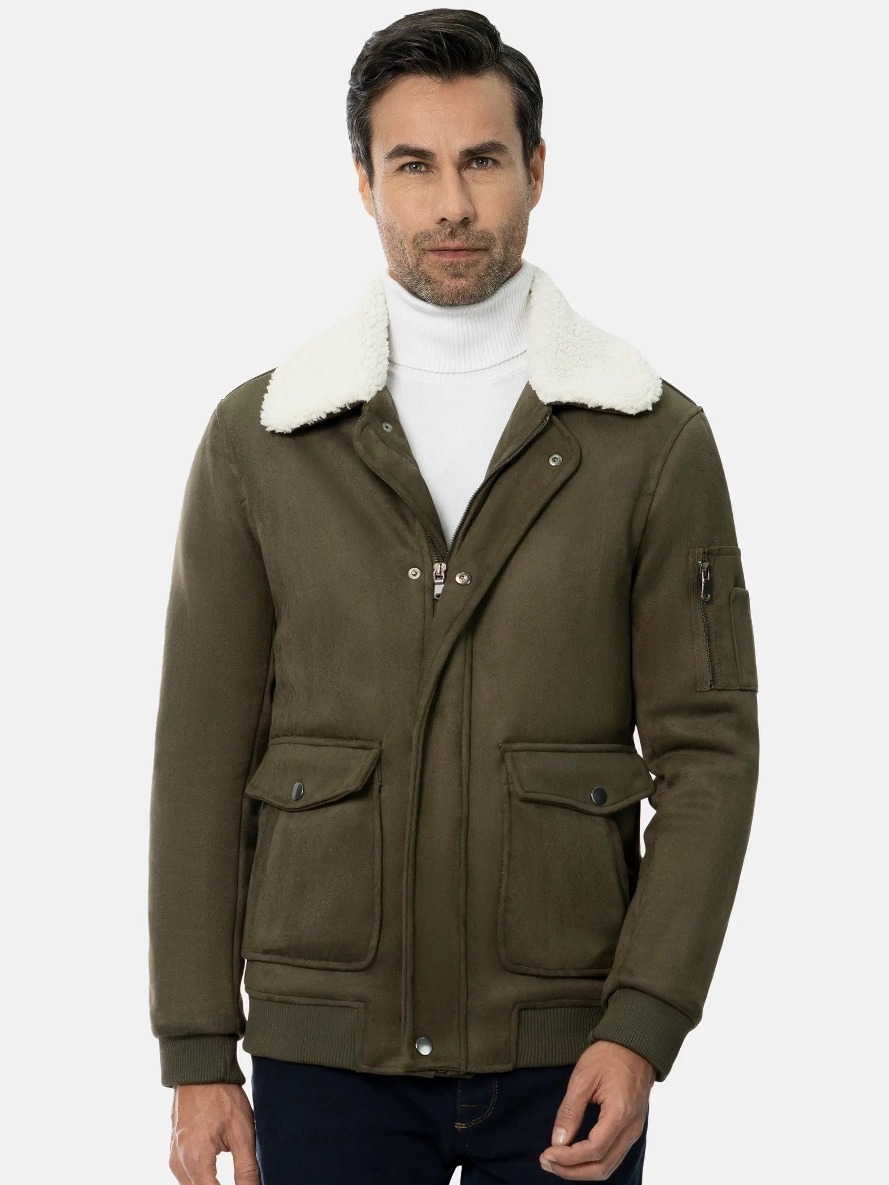 Gwenn Khaki Winter Jkets 6XL
