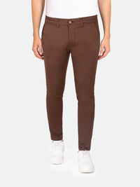 Miramar Slim Fit Brown Chino 38-30