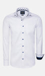 Lance Solid White Long Sleeve Shirt 6XL