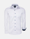 Lance Solid White Long Sleeve Shirt 6XL