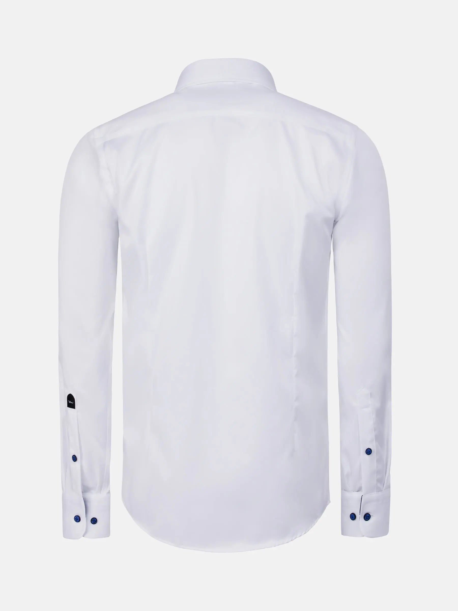 Lance Solid White Long Sleeve Shirt 6XL
