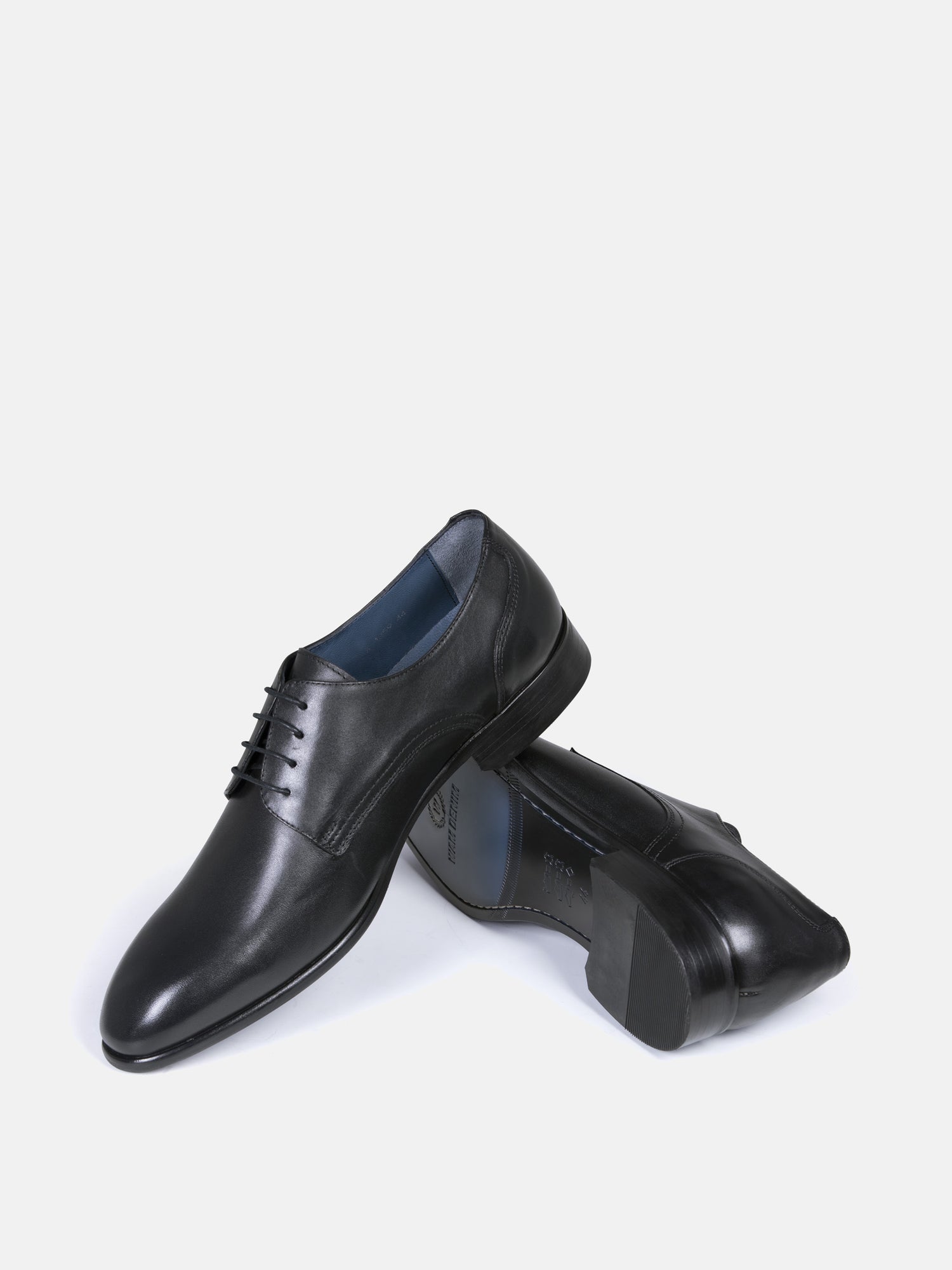 Classic Derby Blk Shoes 45