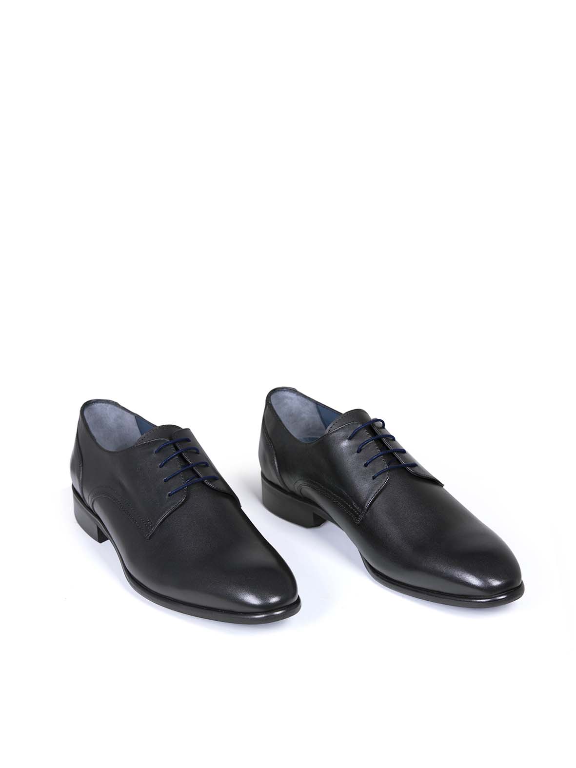 Classic Derby Blk Shoes 45