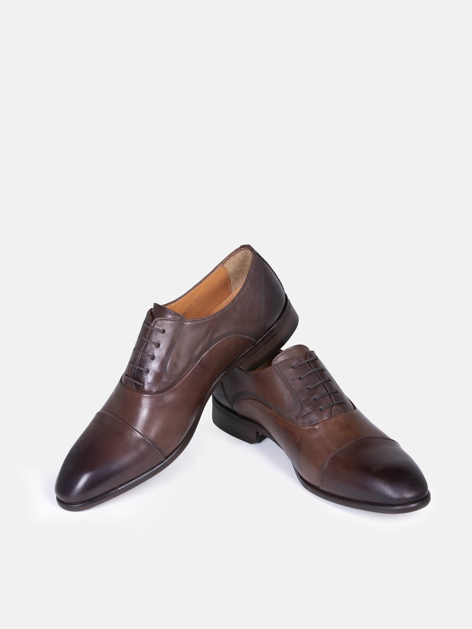 Oxford Leather Brown Shoes 45