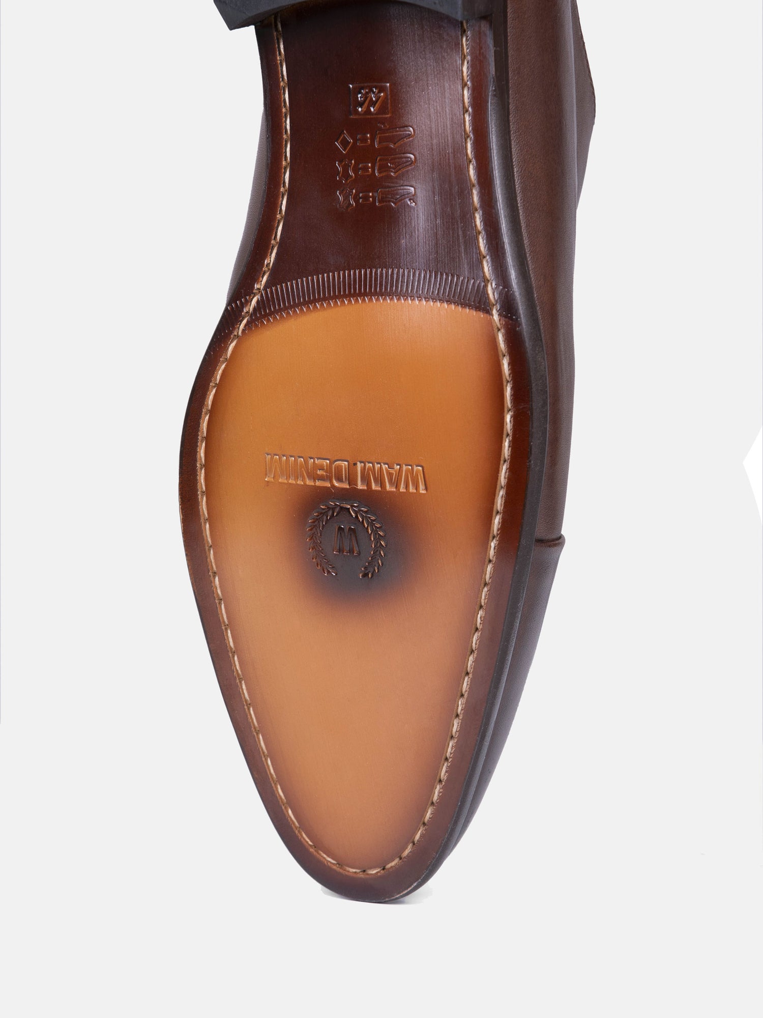 Oxford Leather Brown Shoes 45