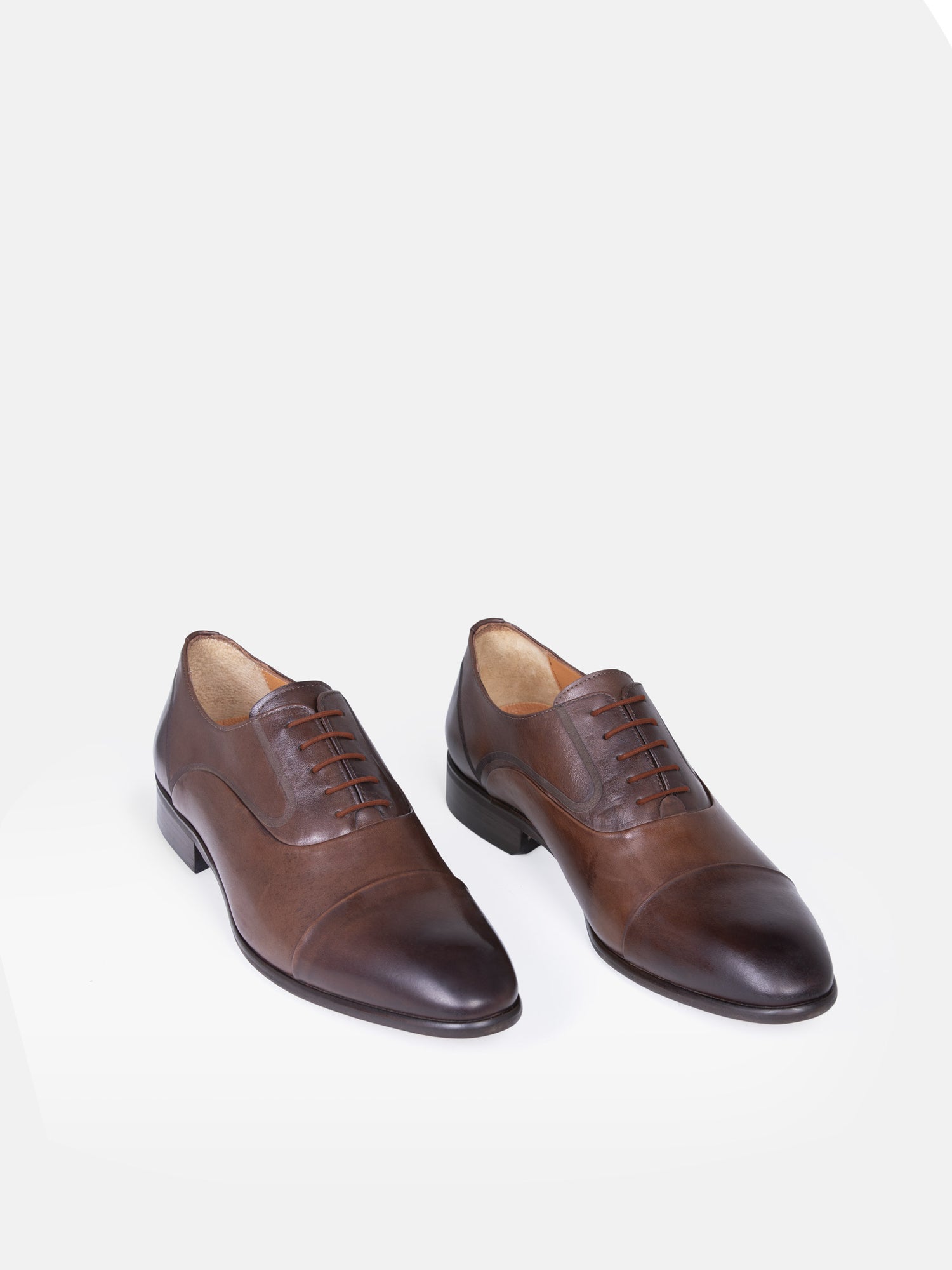 Oxford Leather Brown Shoes 45