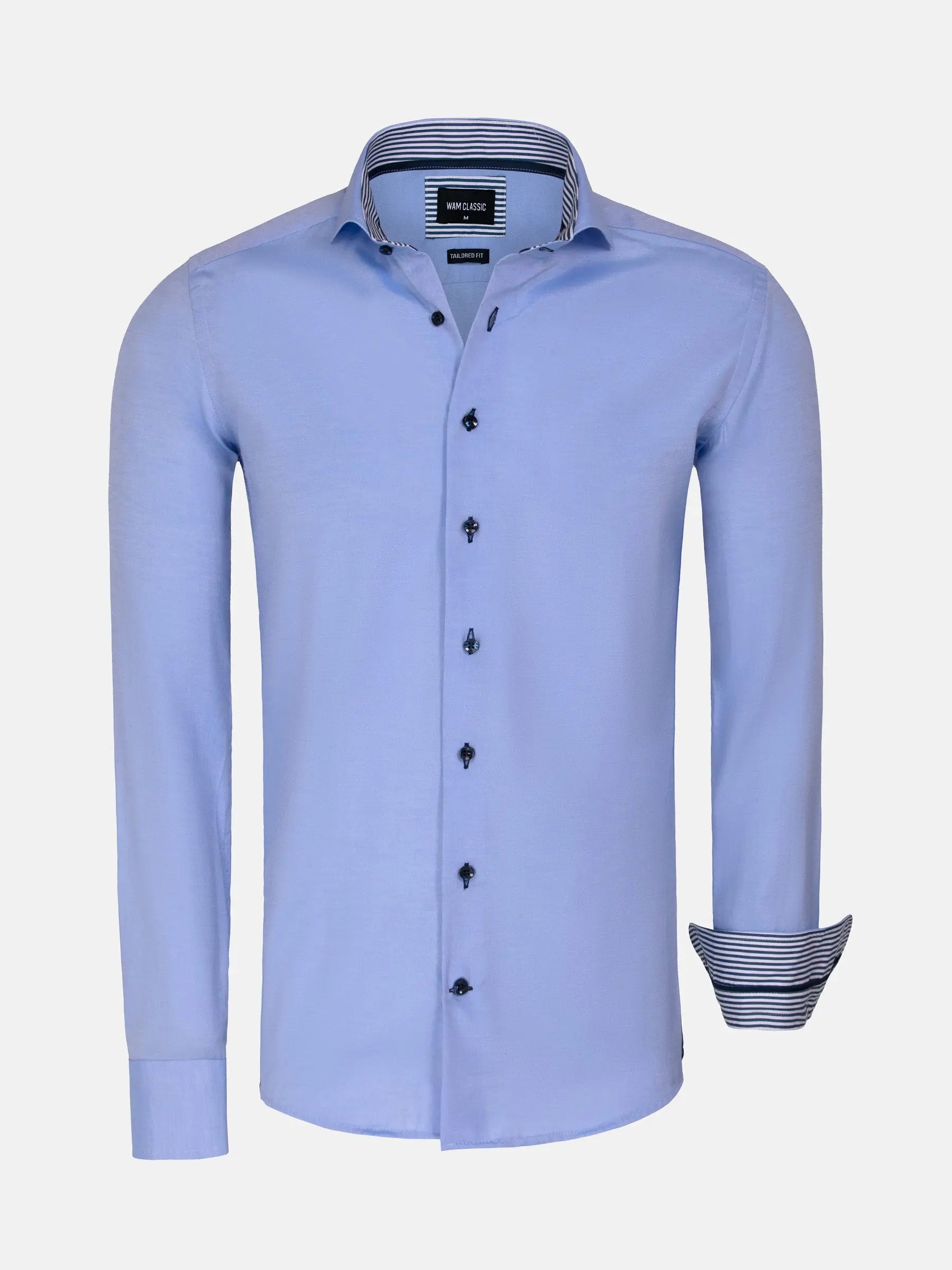 Cruise Light Blue Business Shirt 6XL