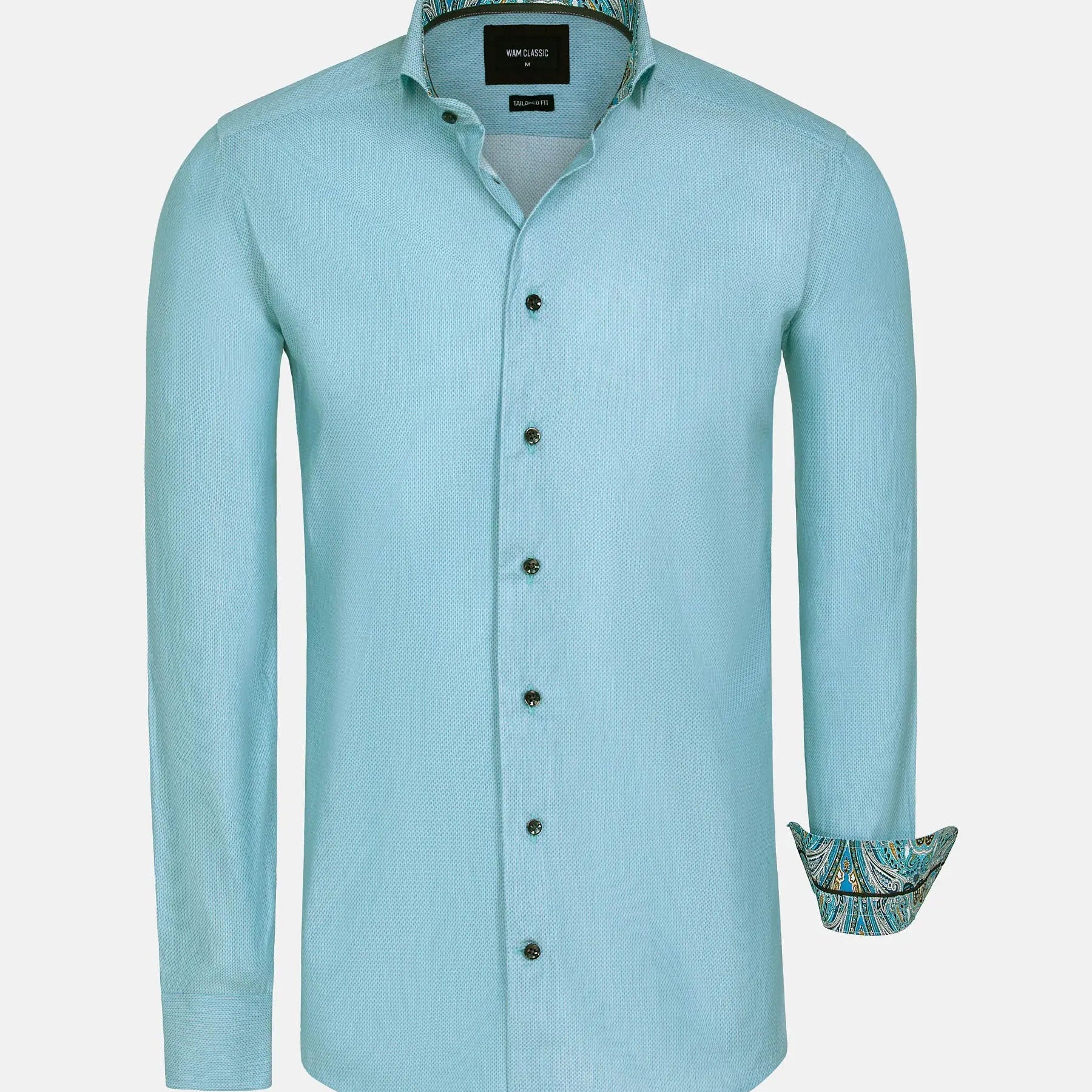 Murial Turquoise Business Shirt 6XL