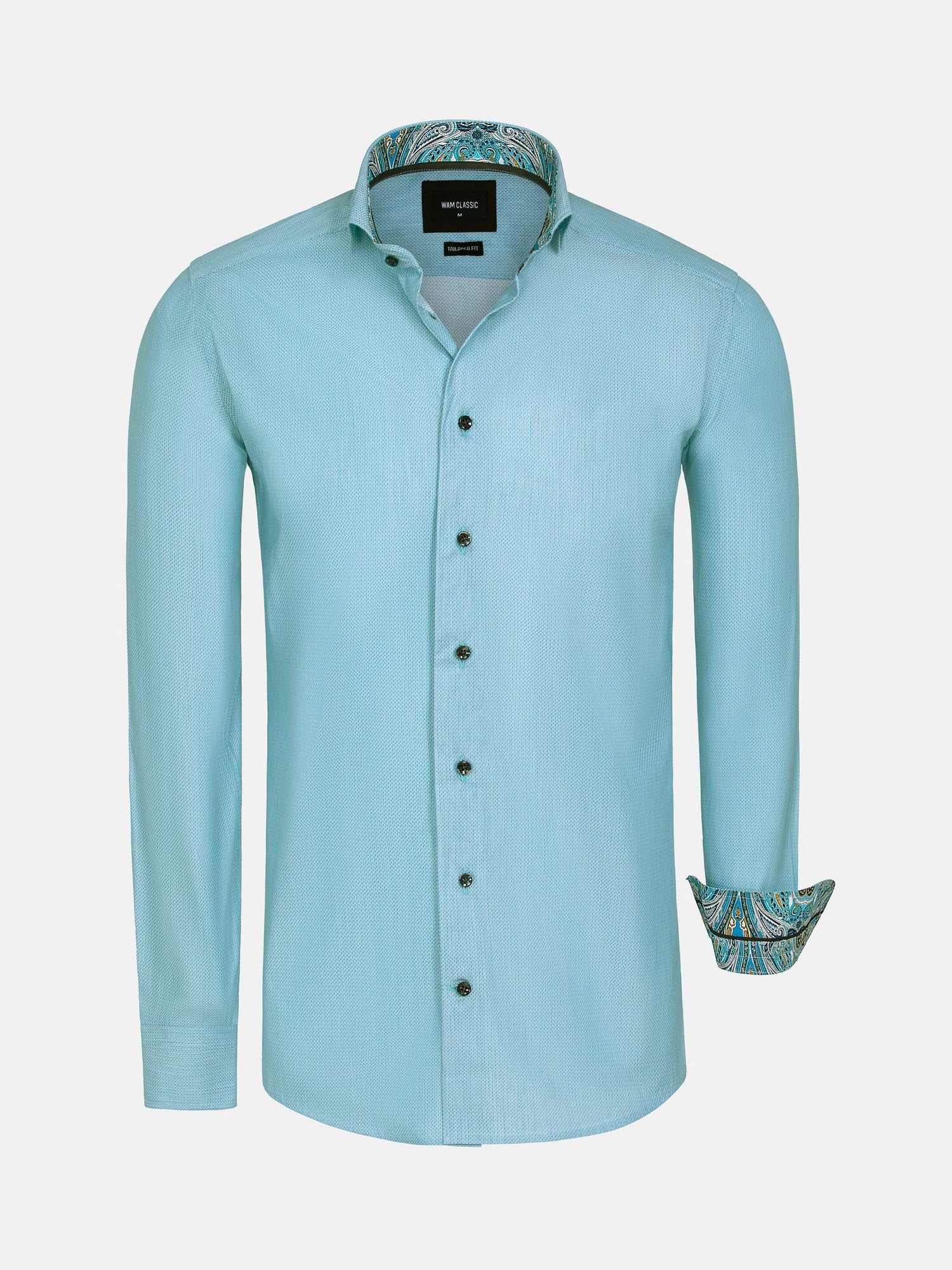 Murial Turquoise Business Shirt 6XL