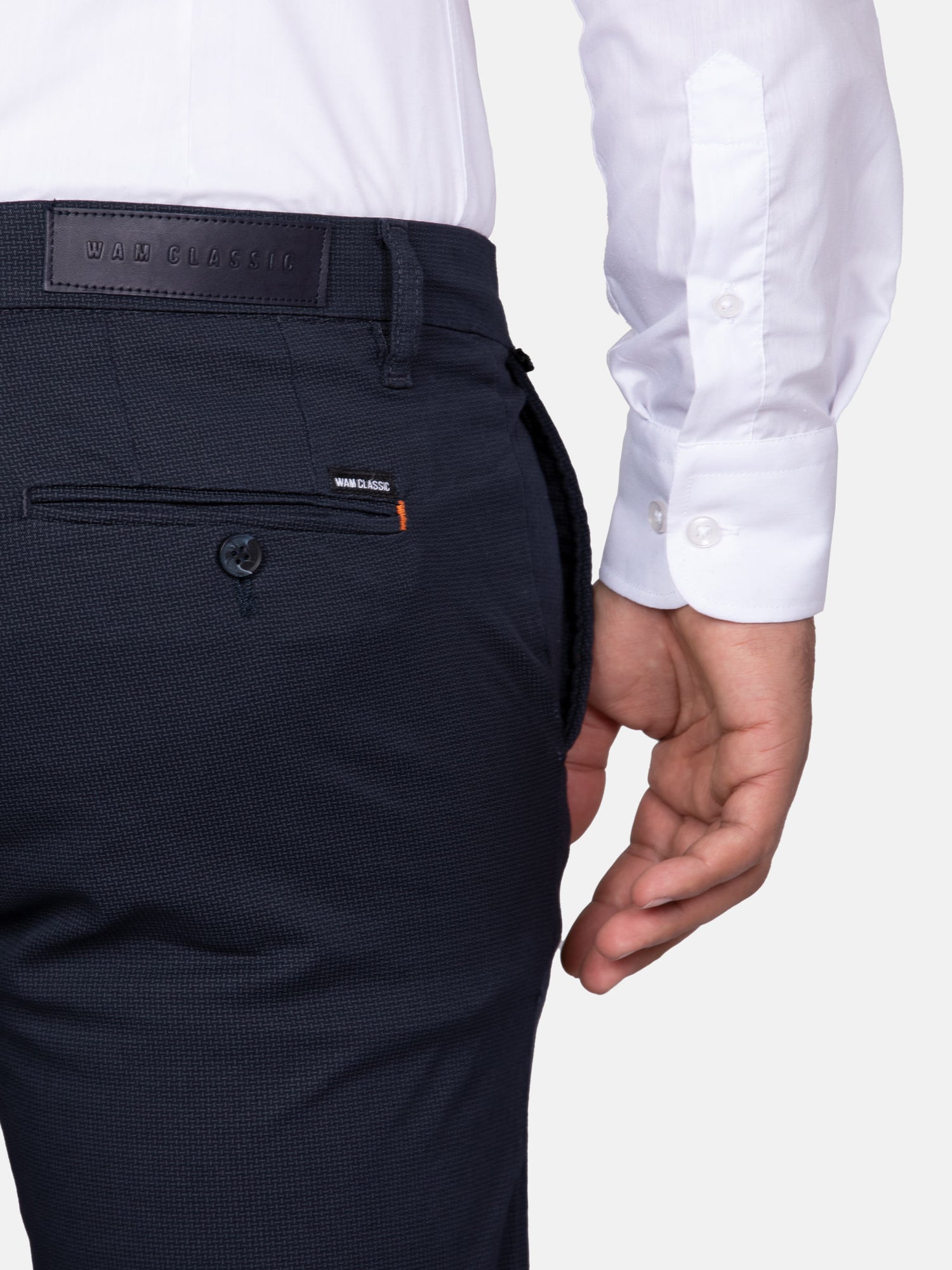 Brasilia Slim Fit Navy Chino 40-34