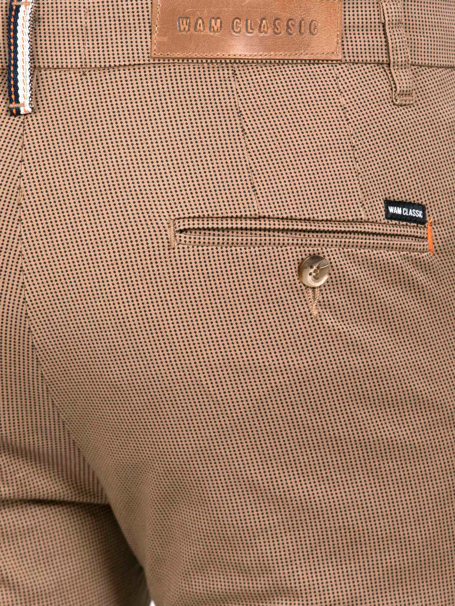 Brasilia Slit pocket Dark Beige Chino 40-34