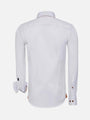 Romney Solid White Long Sleeve Shirt 6XL