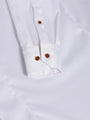 Romney Solid White Long Sleeve Shirt 6XL