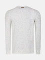 Anita Slim Fit Crew Neck Off-White Sweater 6XL