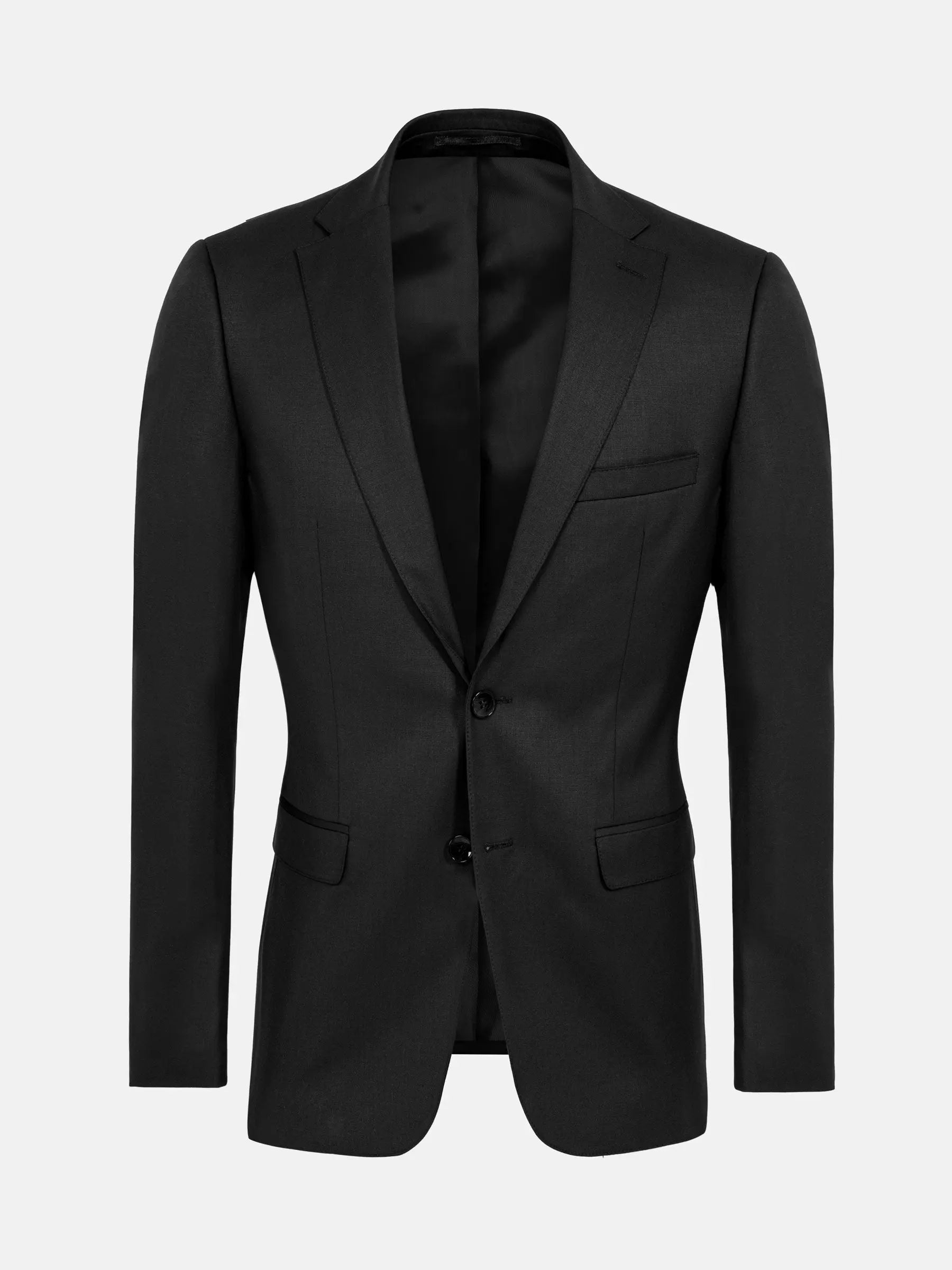 Scottsville Notch Lapel Blk Blazer 60