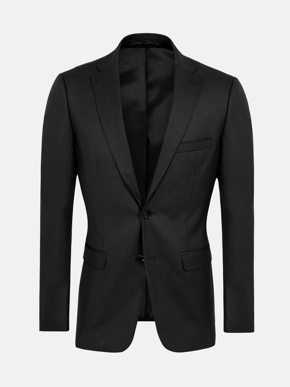 Scottsville Notch Lapel Blk Blazer 60