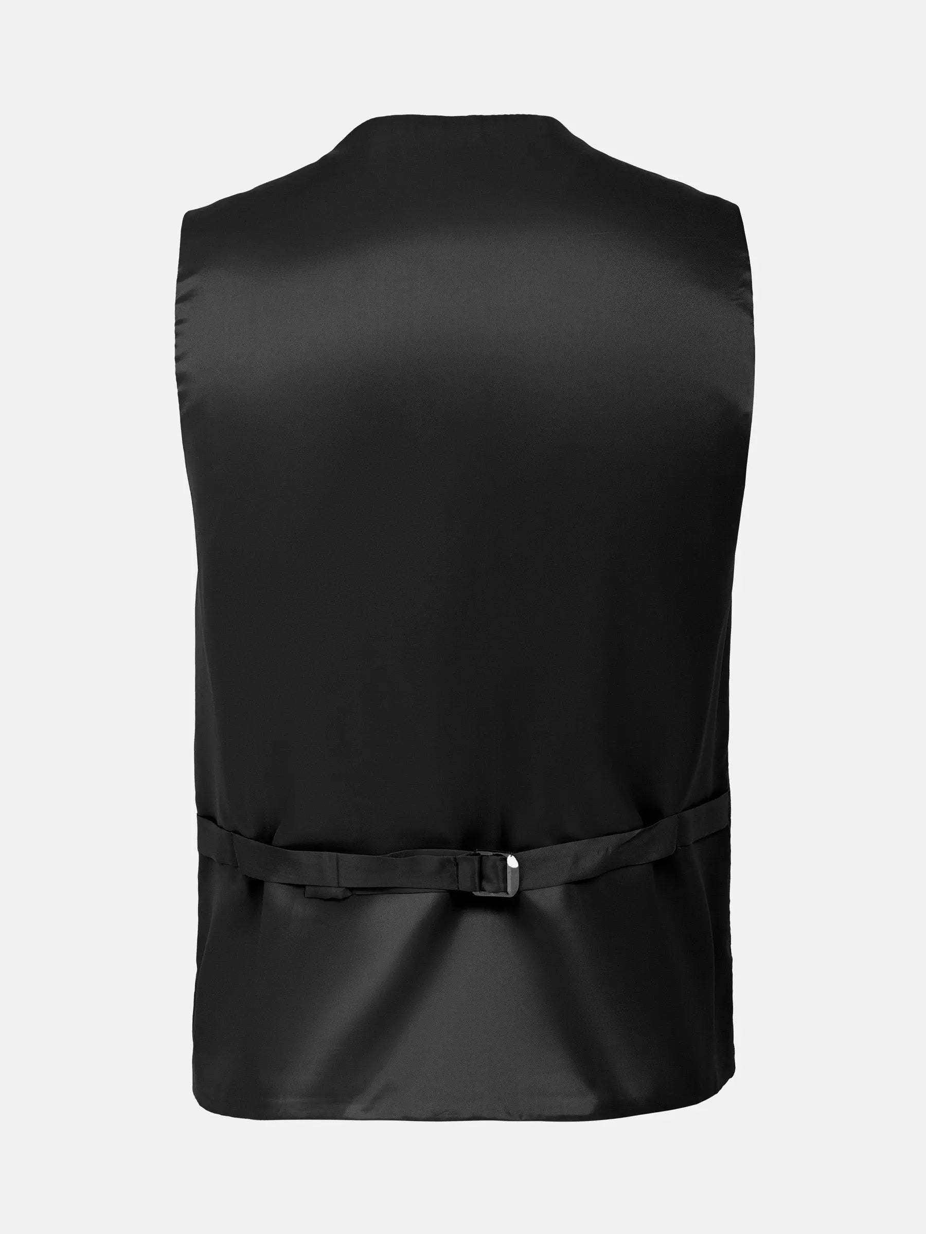Scottsville Slim Fit Blk Waistcoat 60