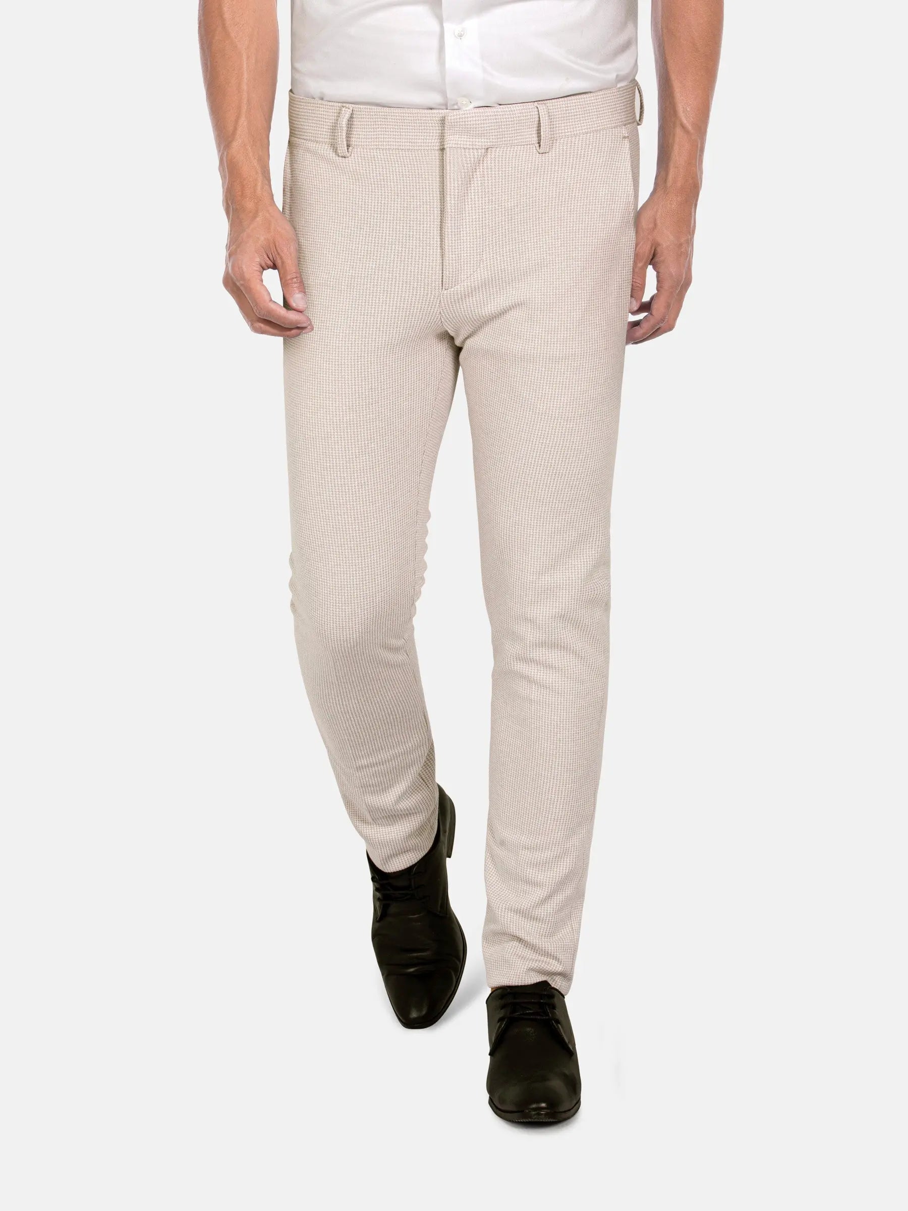 Sur Mer Slim Fit Beige Pants 60