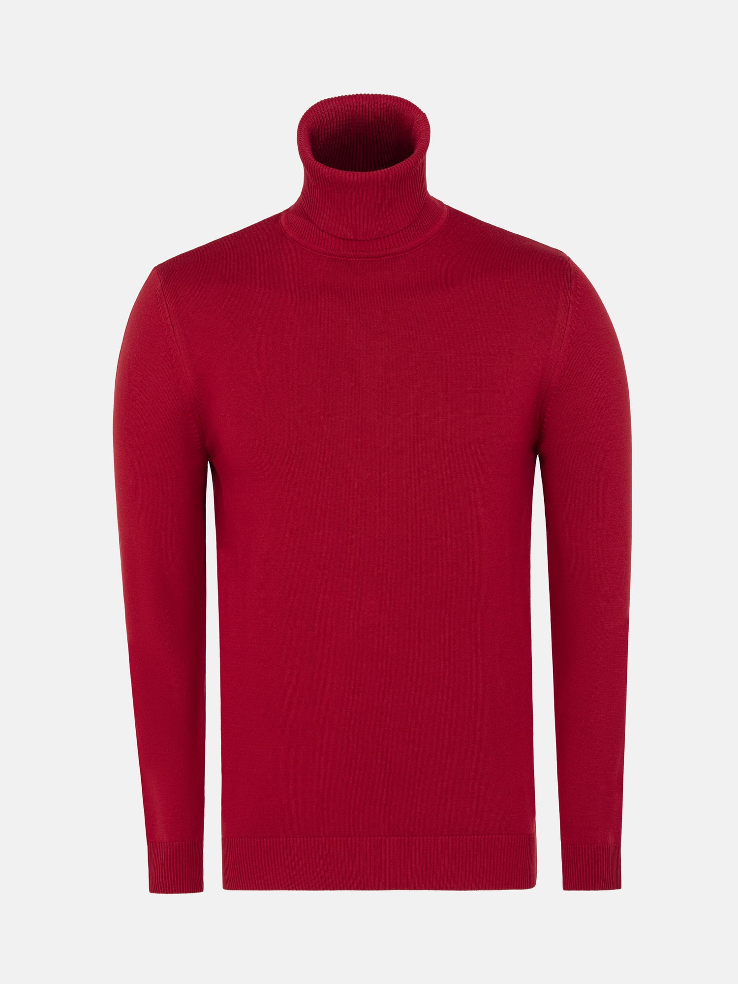 Reinel High Neck  Red Pullover 6XL