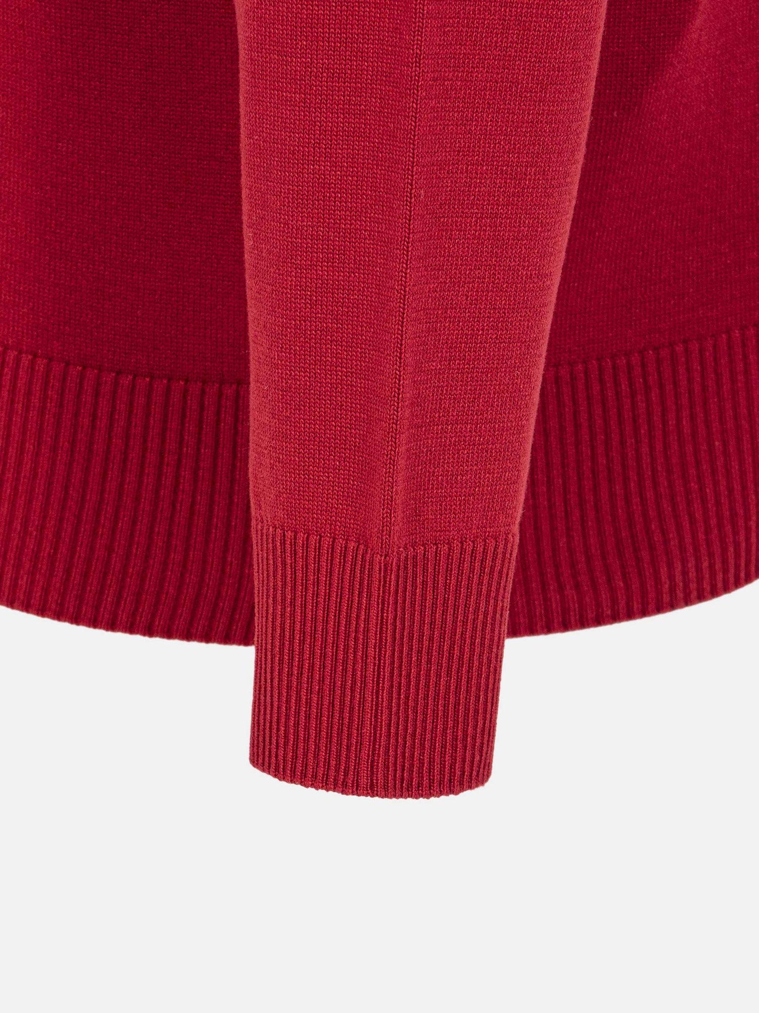 Reinel High Neck  Red Pullover 6XL