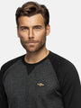 Pelada Crew Neck Black Sweater 6XL