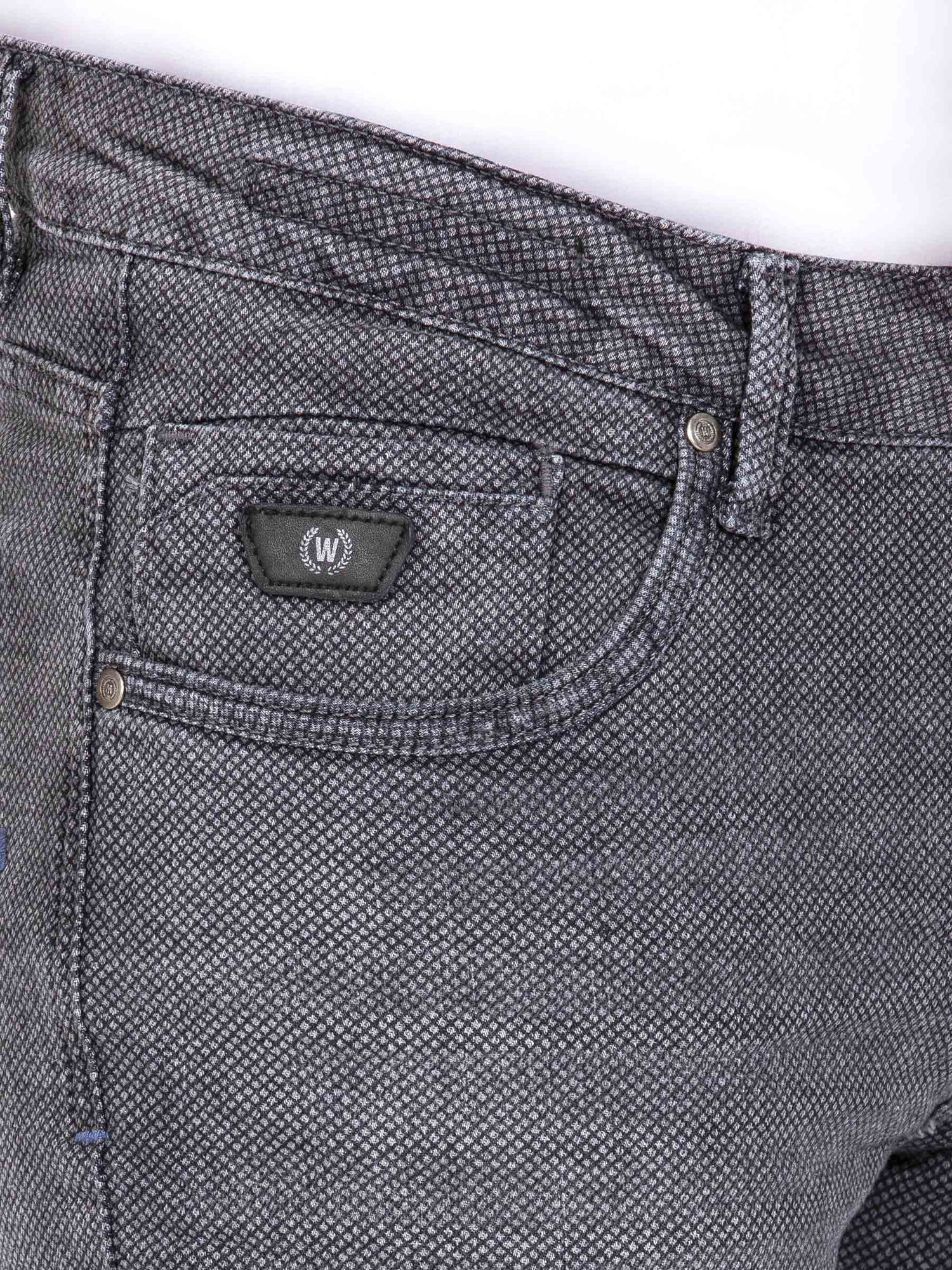 Polymouth Slim Fit Anthrite Jeans 38-32