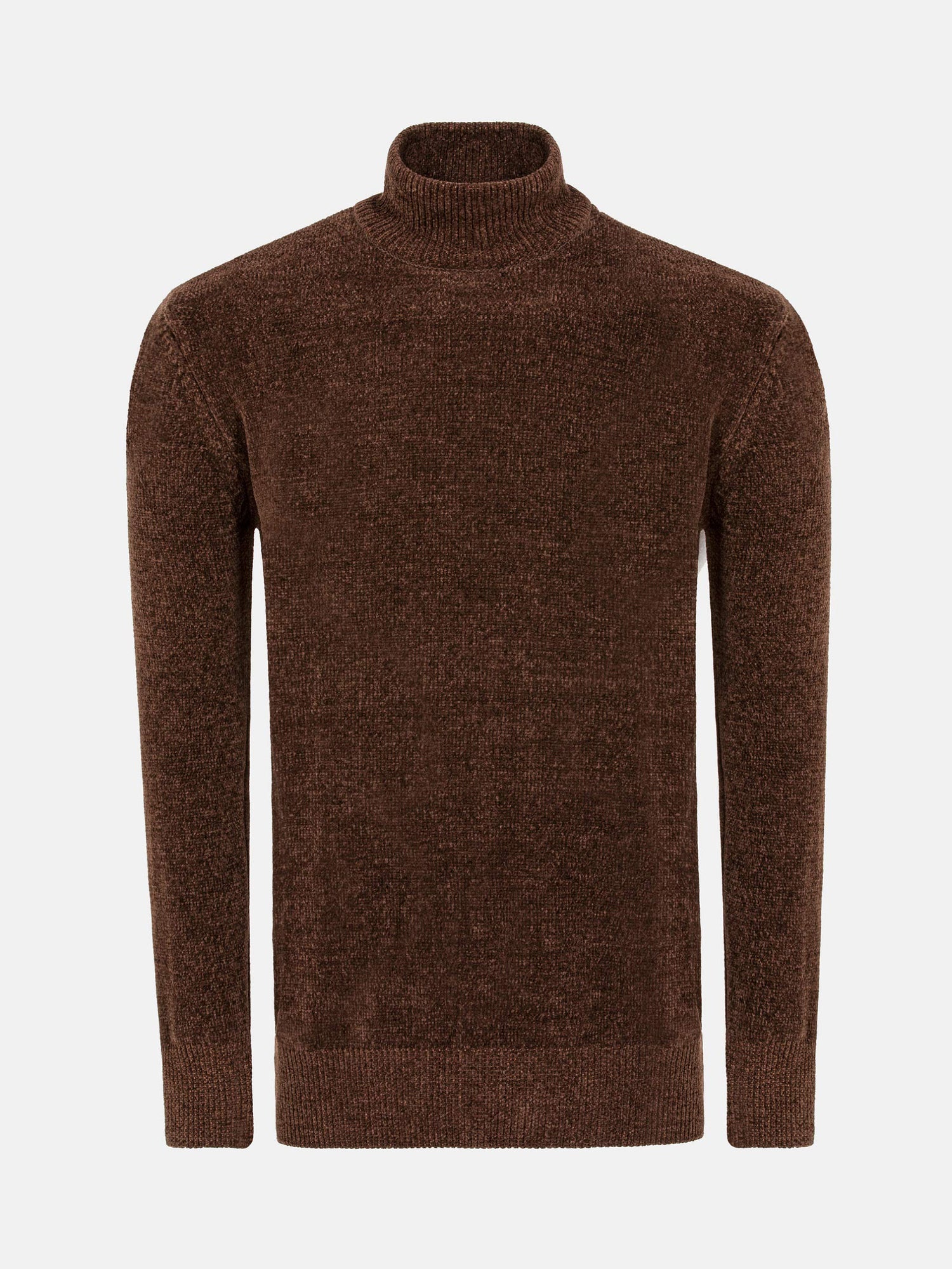 Nordberg Turtleneck Brown Knitwear 6XL