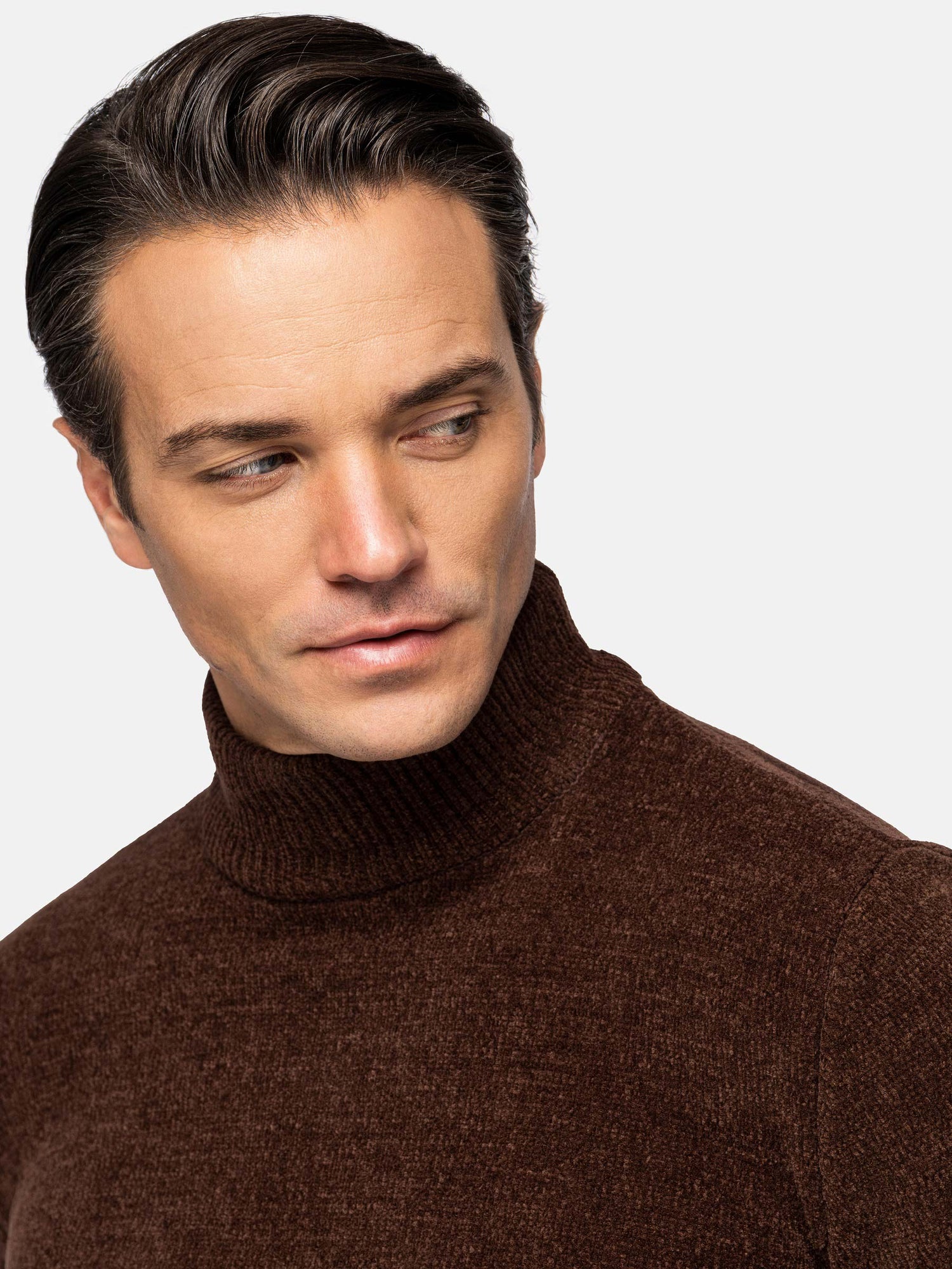 Nordberg Turtleneck Brown Knitwear 6XL