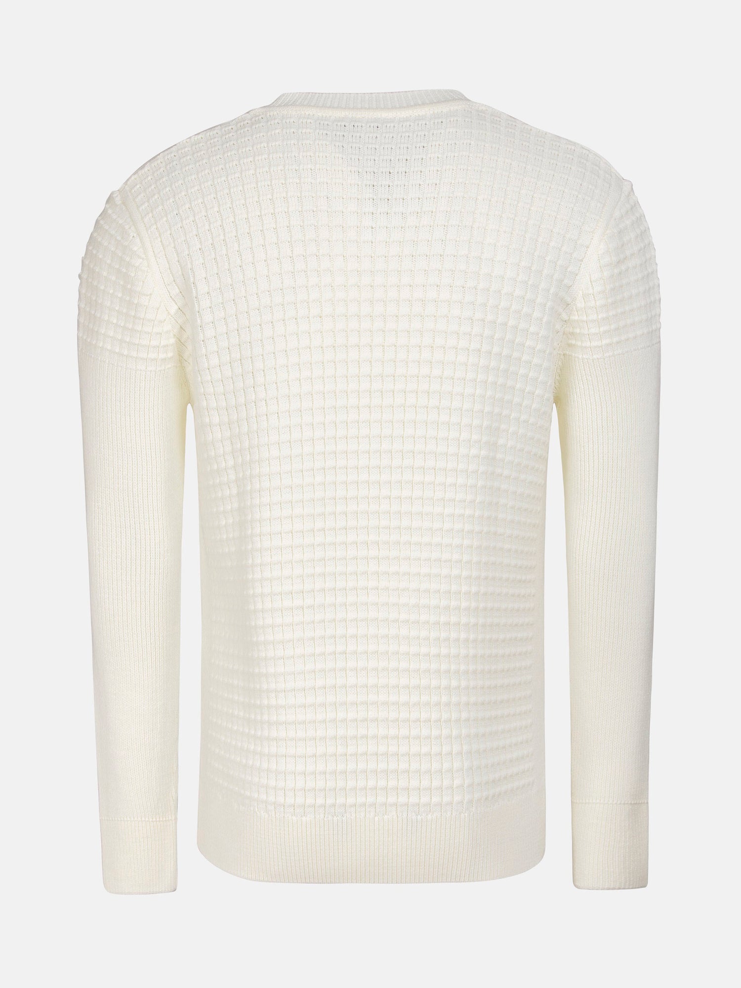 Dover Slim Fit V-Neck Off-White Knitwear 6XL