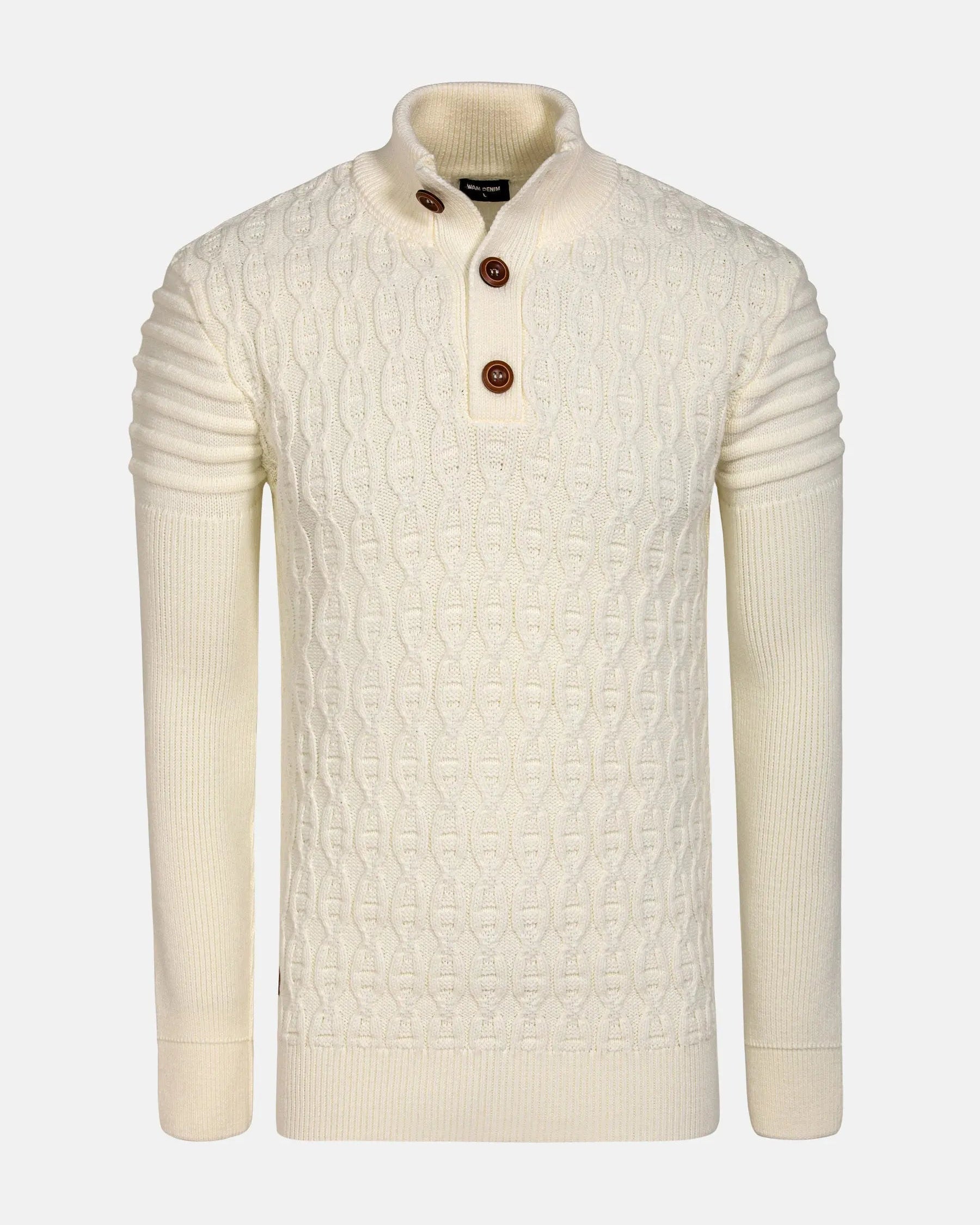 Avon Off White Pattern Knitwear 6XL