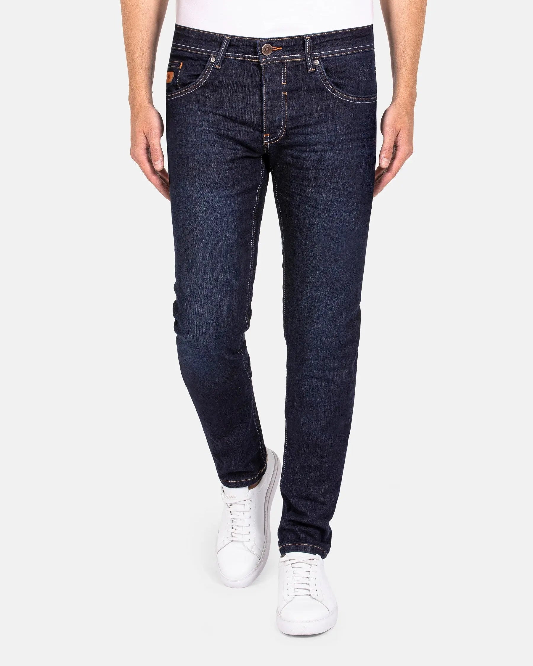 Oxford Slim Fit Dark Navy Jeans 40-34